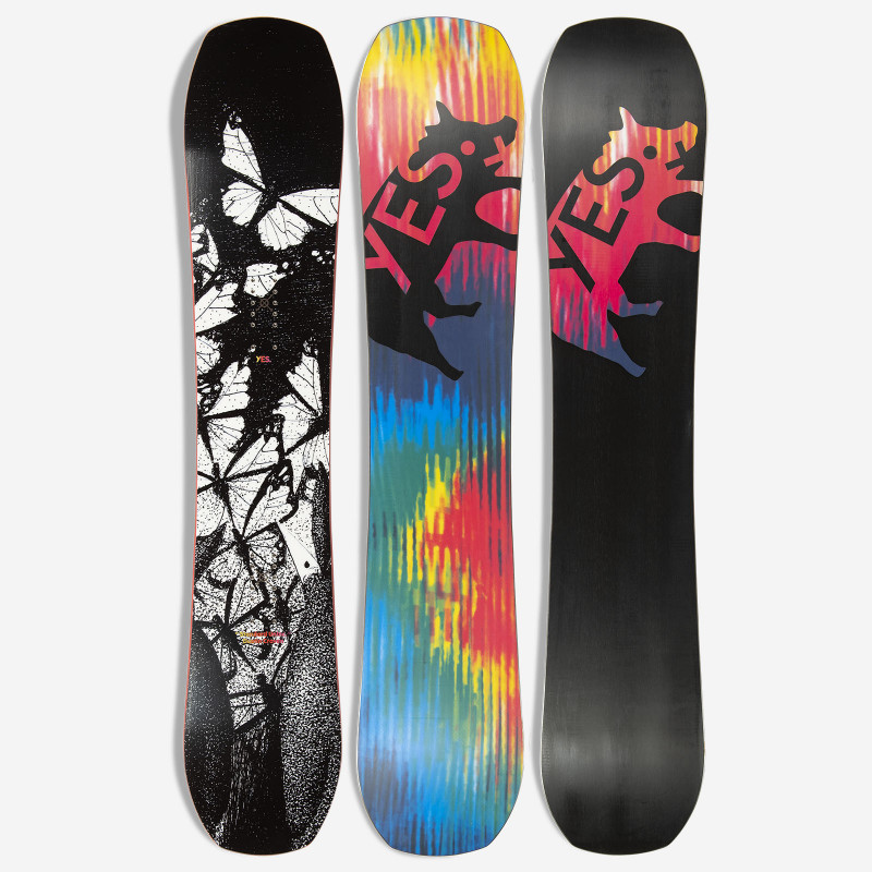 YES. Standard UnInc. DC Snowboard in Black and White